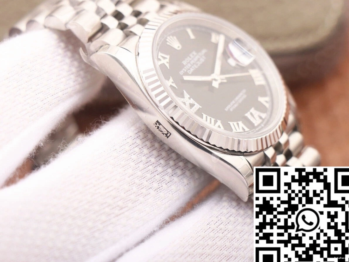 M126233 Diamond-set EW Black Rolex Datejust Dial Factory 0508